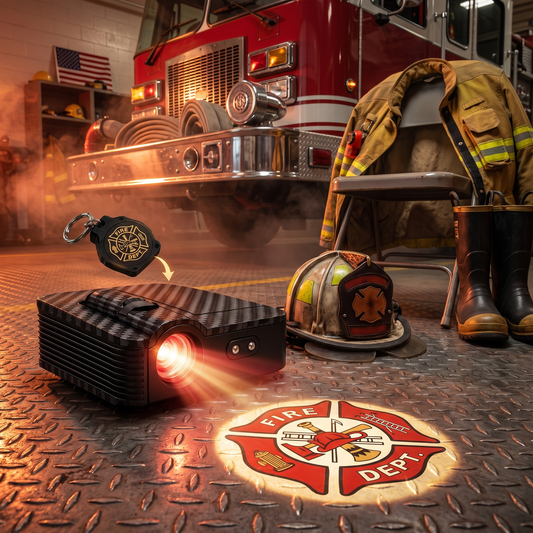 Firefighter Car Door Projector